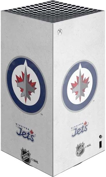 Skinit Decal Gaming Skin Compatible with Xbox Series X Digital Edition Console - Officially Licensed NHL Winnipeg Jets Distressed Design