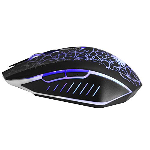 Mouse Gamer Finger Tip Grip Nemesis 6 Botões Usb Led 2400dpi