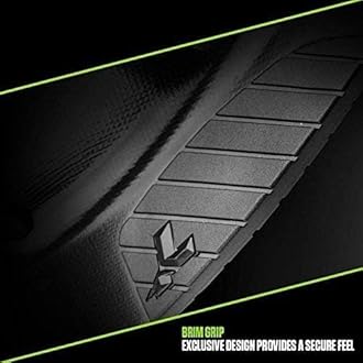 Lift Safety HDF50C-19OC Dax Fifty 50 Carbon Fiber Full Brim Hardhat, Medium,Orange