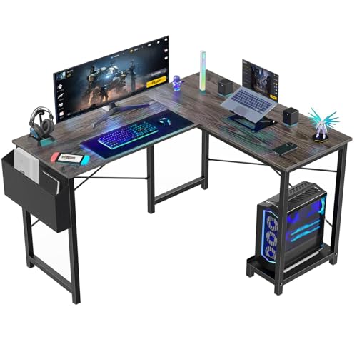 Atilioo L�^ �Q�[�~���O�f�X�N �p�\�R���e�[�u�� �R�[�i�[ �z�[���I�t�B�X ���X�y�[�X�p 50�C���` PC�w�K�f�X�N �Q�[�~���O���C�e�B���O��Ɨp ���o�[�V�u���Q�[�}�[�f�X�N CPU�X�^���h�t�� �T�C�h���[�o�b�O �O���[