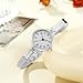 TWOPTION Women's Watches Adjustable Bangle Watch with Easy to Read Dial and Thin Strap Analog Quartz Ladies Watches for Women