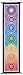 6" X 24" Small Chakra Banner, By Bryon Allen