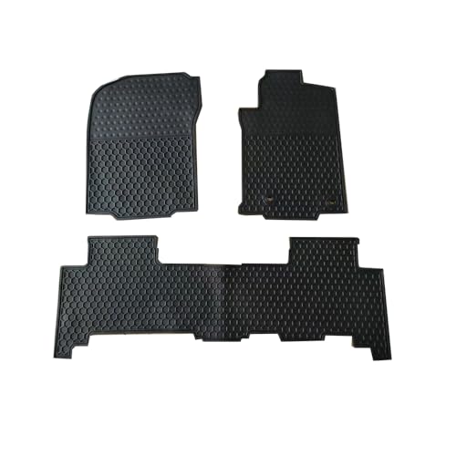 Lwope トヨタ ランドクルーザー プラド 150系 フロアマット PRADO GDJ15# TRJ15# 5人乗り 2013年09月～2017年08月 カーマット 運転席&助手席&2列目用 柔らかい ラテックス素材 高い耐寒性 滑り止め 汚れ防止 防水 防塵 車種専用設計 取付簡単 保護パーツ カー用品 3枚セット