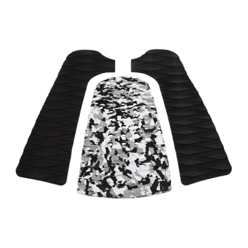 Planche de surf et kayak : patins de traction EVA antidérapants 34 cm noirs