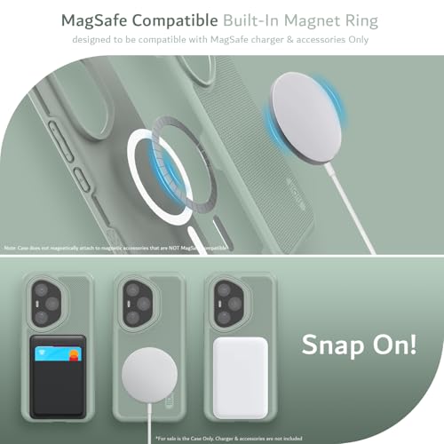 Coque Honor 400 Pro 5G compatible Magsafe protection robuste Lys Vert - 3
