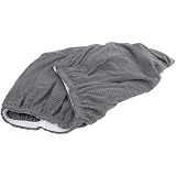 Hockerbezug für Quadratische Fußhocker, Elastisch, Polyester, Abnehmbar