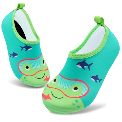 Image of VIFUUR Kids Water Shoes Girls Boys Quick Dry Aqua Socks for Beach Swim Outdoor Sports