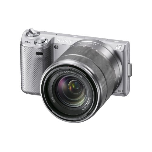Sony Nex-5N 16.1 Mp Compact Interchangeable Lens Touchscreen Camera With 18-55Mm Lens (Silver) #TOP1