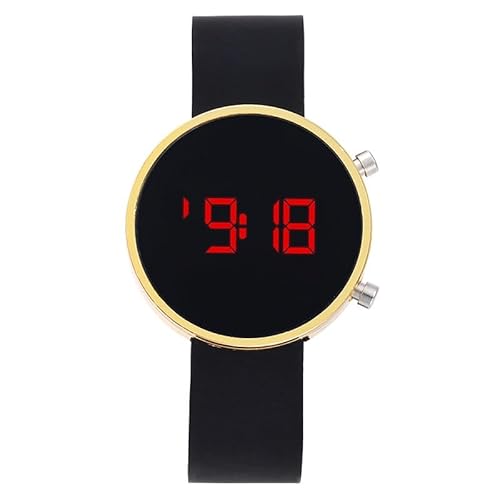 X|[cfW^rvfB[XYt@bV LED dqlrvVRvohVvȃJWAfB[Xrv (Color : Black Gold)