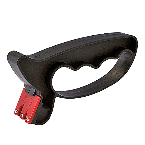 Resistente, lunga durata Supersharp - affilacoltelli - affila ogni tipo di lama dai coltelli alle forbici - doppia mola in tungsteno