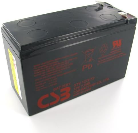 CSB Battery 12V 7.2Ah High Temperature SLA Battery