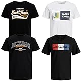 Jack & Jones Junior JACK & JONES Junior Kinder Jungen Kapuzenpullover Kids Hoodie Sweatshirt Sweat Shirt Hood(Paket @103, Gr. 140)
