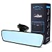 ELUTO Rear View Mirror Anti-Glare Rearview Mirror Universal Interior Rearview Mirror with Suction Cup for Car Truck SUV 9.5'' (240mm)