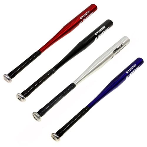 Papaba Aluminum Alloy Baseball Bat Racket Mini Baseball Bat Flexible Metal Baseball Bats For Softball Outdoor Sports Blue 30 Inch #TOP3