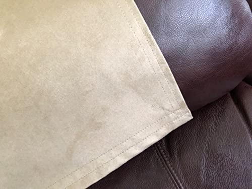 Furniture Headrest Cover Recliner Chair Protector Suede-Oak Size 14"Wx30"L For Living Room Decor Office Chair Cover Rv Lifestyle Theater Seating Media Room #TOP2