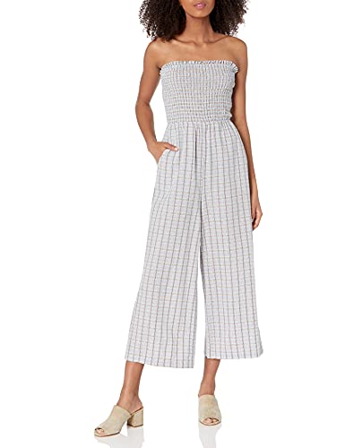 Bcbgeneration Women's Smocked Jumpsuit, Multi, Medium #TOP14