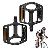 Fahrradpedale | 1 Paar Aus Reflektierender Aluminiumlegierung | Rennrad Pedale,für Damen Herren...