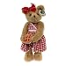 Bearington Cherrylyn Pie Teddy Bear Stuffed Animal Toy 14"