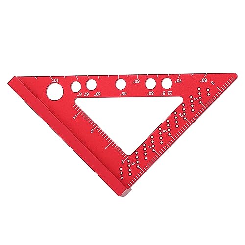Escuadra Carpintero 90° aluminio para madera compacta miniatura 3