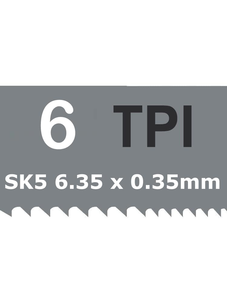 Lama per sega a nastro 1400, lame per sega a nastro in acciaio al carbonio da 6,35 mm‑6T SK5, macchina per la lavorazione del legno taglio della carne per il taglio del legno plastica (1400*6.35*6T)