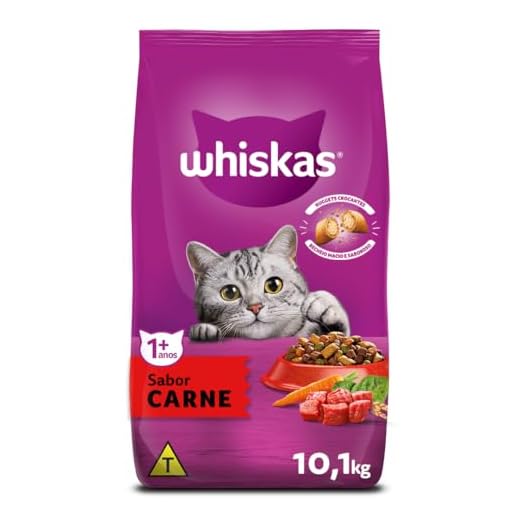 whiskas Ração Whiskas Carne Para Gatos Adultos 10 1 Kg