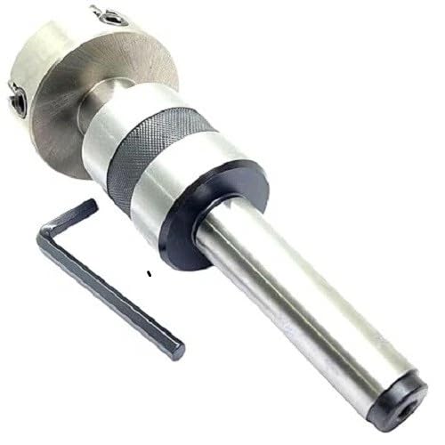 Mandrin de tour 4 mâchoires 70mm filetage 14x1 avec barre de contrôle de conicité MT4 EN31
