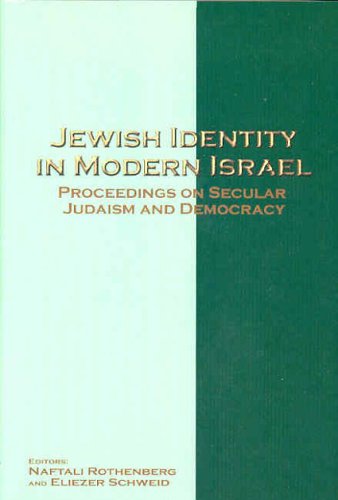  Jewish Identity In Modern Israel: Proceedings On Secular Judaism And Democracy Livre eBook France