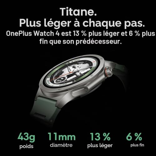 OnePlus Watch 4 46mm Bluetooth - vue 5