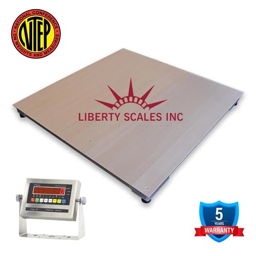 Báscula Liberty LS-800-SS de acero inoxidable 48x48 pulg miniatura 2