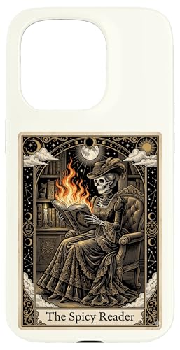 The Spicy Reader �^���b�g�J�[�h �X�P���g�� ���}���V�[�u�b�N ���l �X�}�z�P�[�X iPhone 15 Pro �p