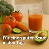 Vital Mikronährstoffkonzentrat für 50 Tage - Multivitamin Formel mit Vitaminen, Mineralstoffen und sekundären Pflanzenstoffen - Getränkekonzentrat mit über 65 Zutaten