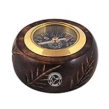 Hind Handicrafts Antique Vintage Working Compass for Home Office Outdoor Camping | Desk Accessories Paperweight