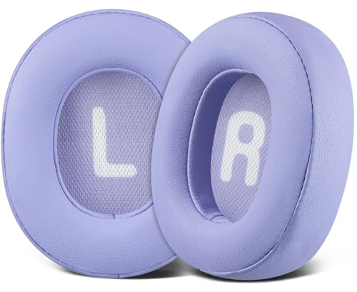 Image of SOULWIT Earpads Replacement for JBL Tune 700BT, 710BT, 720BT, 750BTNC, 760NC, 770NC Wireless Over-Ear Headphones, Ear Pads Cushions with Soft Protein Leather and High-Density Foam - Purple
