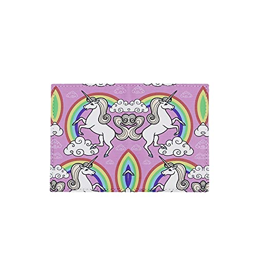 Passport Holder Cover Cute Unicorn Cartoon Travel Leather Passport Case Wallet For Women Girls #TOP6