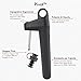 Coravin Pivot — Wine Preservation System and Aerator — Black — Includes Argon Gas Capsule and 2 Pivot Stoppers