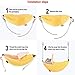 KUDES Banana Hamster Bed House Hammock Small Animals Hanging Warm Bed House Cage Nest Hamster Accessories