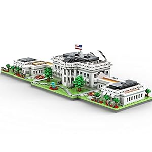 SEMKY Micro Mini Blocks White House Famous Landmark Model Set,(3000Pieces) -Building and Architecture Toys Gifts for Kid and Adult
