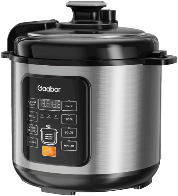 Close-up of the control panel of the Gaabor Electric Pressure Cooker