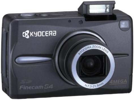 Kyocera Finecam S4 4MP Digital Camera w 3x Optical Zoom