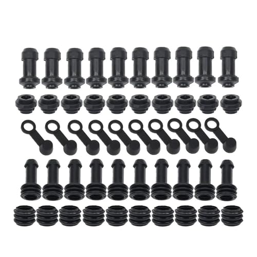 Adatto for supporto pompa freno a disco inferiore for motocicletta, manicotto di tenuta in gomma, pinza ammortizzatore, manicotto in gomma offset anti-vibrazione 2/5/10(10 sets)