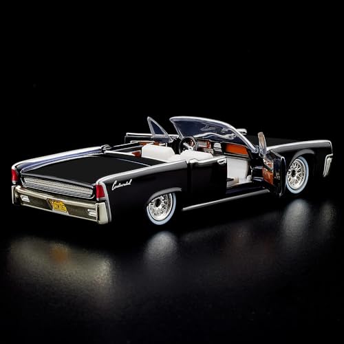 Hot Wheels ’61 Lincoln Continental a escala 1:64 miniatura 5
