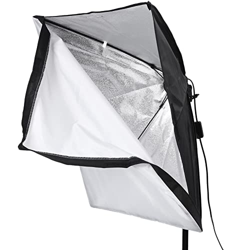 Softbox E27 éclairage continu kit double 50x70cm avec diffuseur anti-ombre pour vidéo - 4