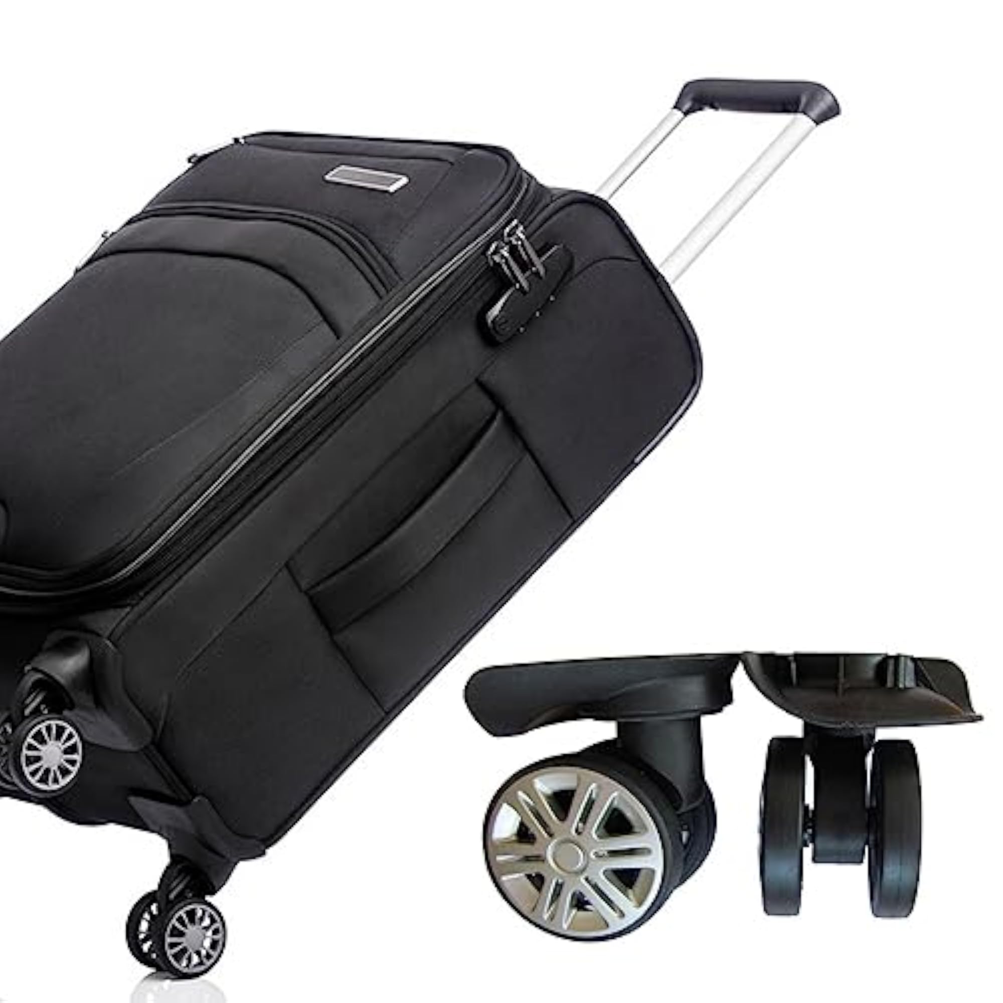 2Pcs 360 Swivel Luggage Replacement Wheels for Suitcase