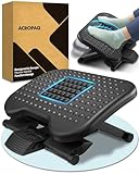 ACROPAQ - Repose Pied Bureau - Avec fonction de massage, Antidérapant, 3...