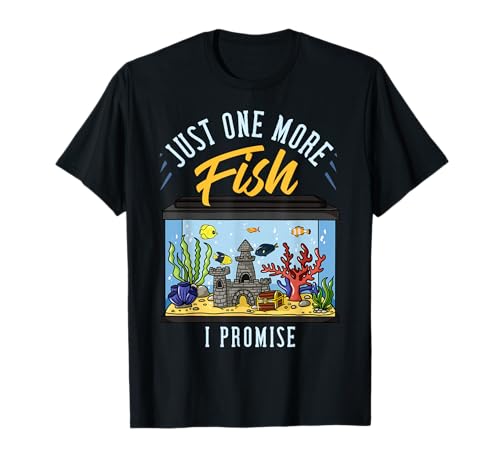 Fish Tank Aquarium Gift Saltwater Aquascaping T-Shirt