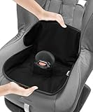 LAVABLE ET SÉCHABLE EN MACHINE : en cas d'accident, il suffit de retirer la protection de siège auto et de la laver avec votre lessive habituelle, en utilisant un cycle de lavage rapide