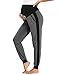 Produktbild Love2Mi Freizeithose für Schwangere, Umstands Schwangerschaft Hose Bequeme Stretch Jogginghose Dunkelgrau/Schwarz S