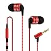 Produktbild SoundMAGIC E80 Kabelgebundene Ohrhörer ohne Mikrofon, audiophile HiFi-Stereo-Kopfhörer, geräuschisolierende In-Ear-Kopfhörer, bequeme Passform, hervorragender Bass, schwarz-rot
