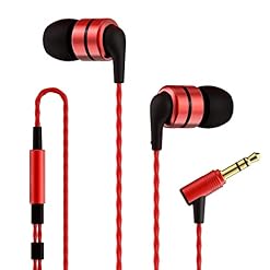 SoundMAGIC E80 Écouteurs Filaires Intra Auriculaires sans Microphone HiFi Stéréo Casques Isolation Phonique Confortable Basses Puissantes pour Audiophile Noir Rouge - Les Beatles, Paul McCartney, John Lennon, RIngo Starr, George Harrison