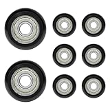 8 Pack Replacement Roller Wheels Compatible with Aero Pilates Reformer Machines, Easy to Install for Smooth...